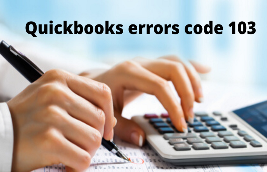 Quick books Error code 103 - Resolve it